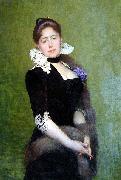 Portrait of a Lady Lefebvre, Jules Joseph